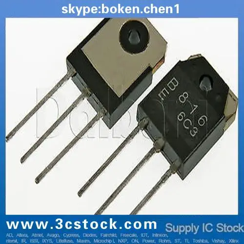 2SA1441, A1441 Silicon PNP-transistor S-L,lo-sat, 100V, 5A TO-220FM
