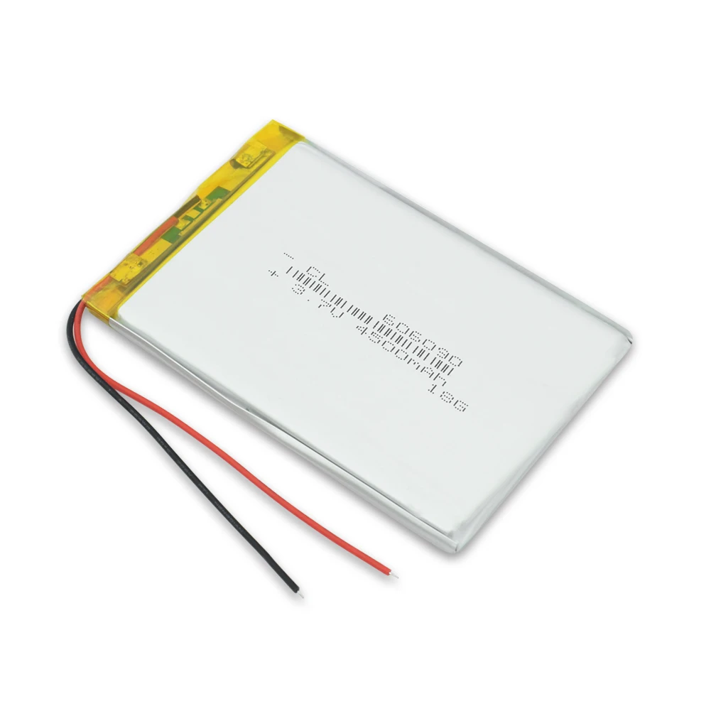 3,7 V 4500mAh Lipo аккумулятор 606090 с PCB для планшета DVD PAD MID камера светодиодный светильник, электрические игрушки, мониторинг и медицинское оборудование