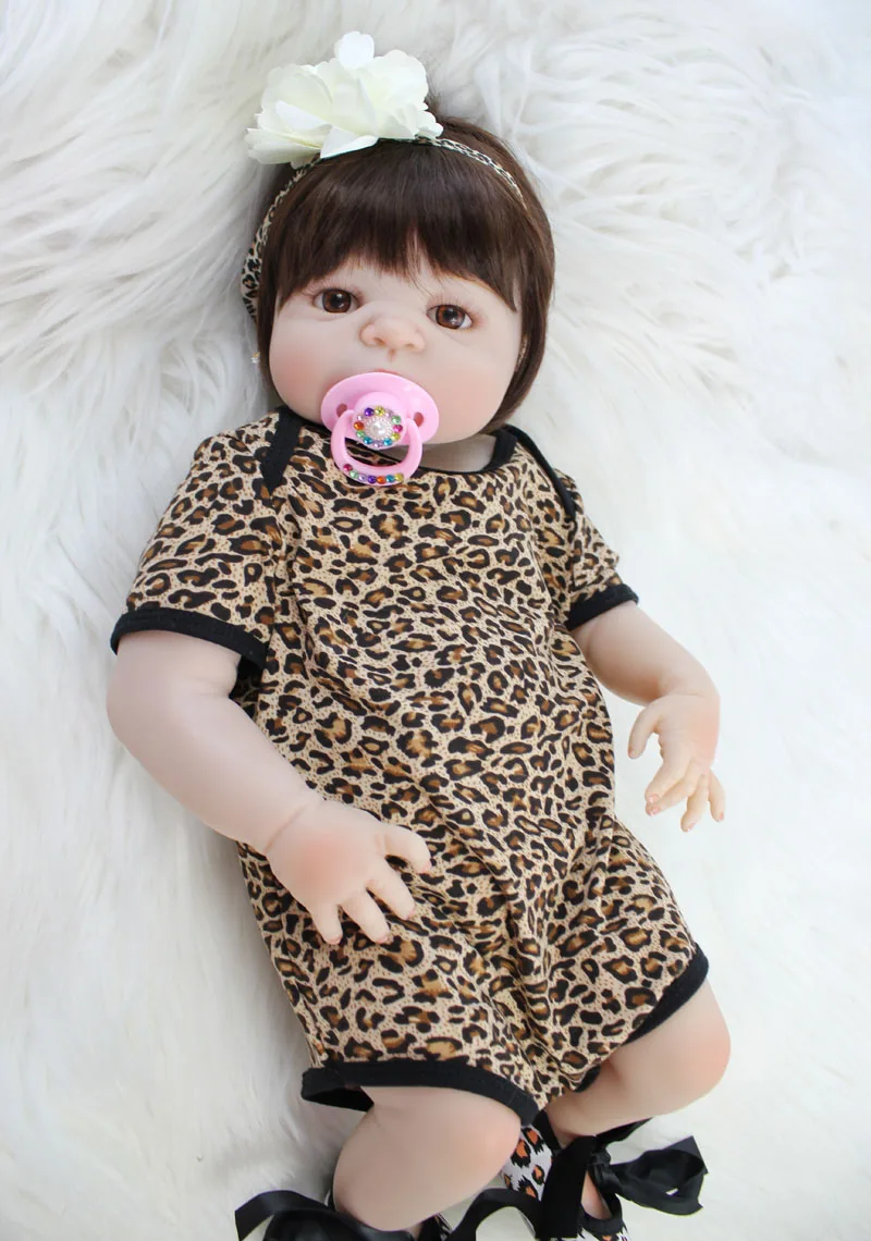 BZDOLL 22 &quotсиликоновая кукла для новорожденных девочек реалистичное платье с
