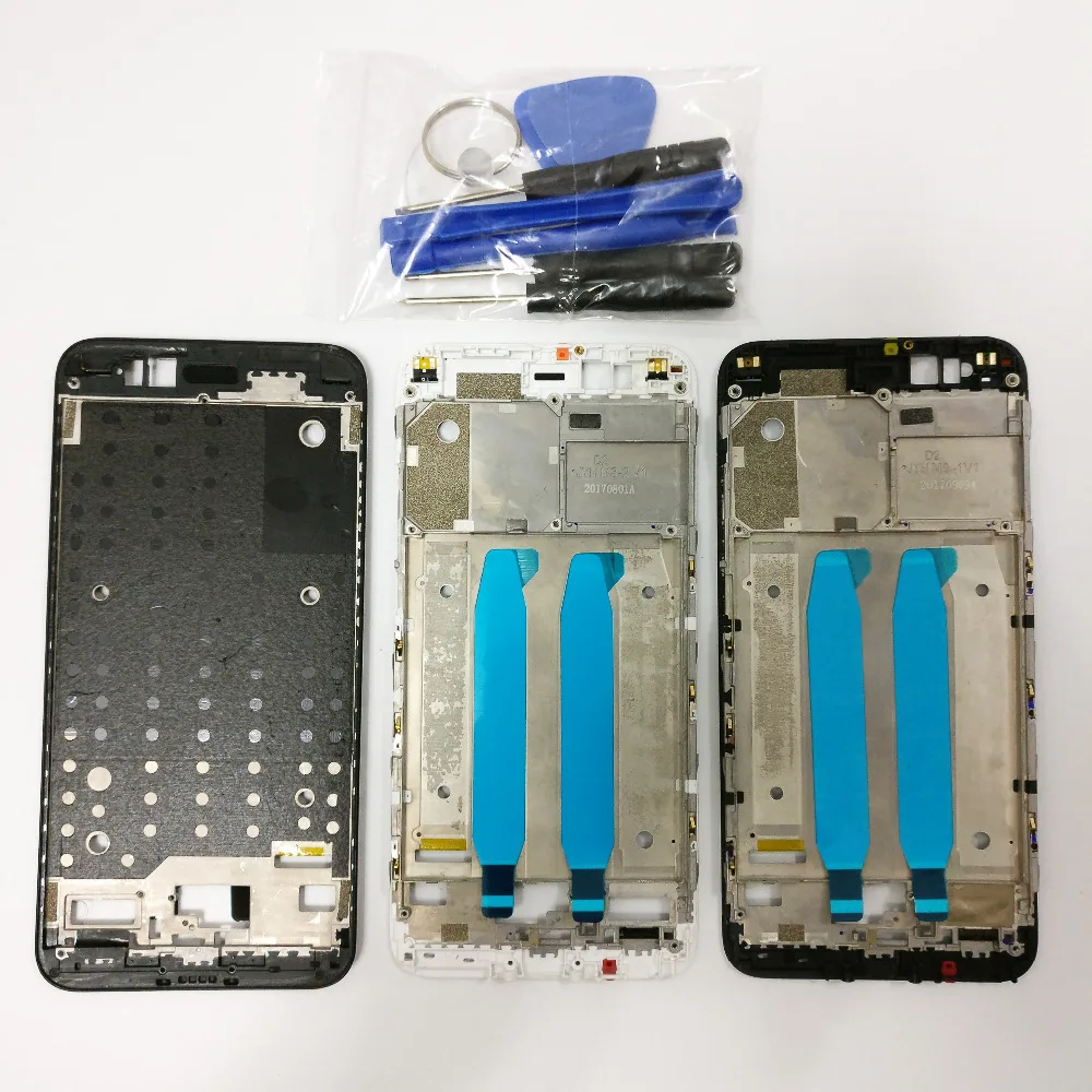 

Black/White For Xiaomi Mi A1 Mi 5X MIA1 Mi5X Front Housing Chassis Plate LCD Display Bezel Faceplate Frame Tools ( No LCD )
