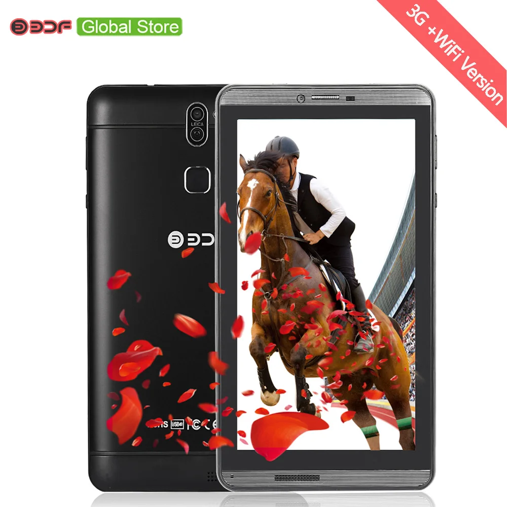 

7 Inch Android 6.0 Tablets Pc 1GB+16GB Quad Core Cpu 3G call 2 SIM card 2G 3G phone call WiFi BT Tablet Pc cheap and simple