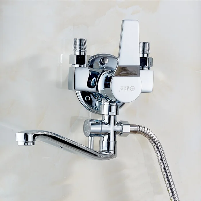 Copper handheld shower faucet mixing valve, Shower faucet ...