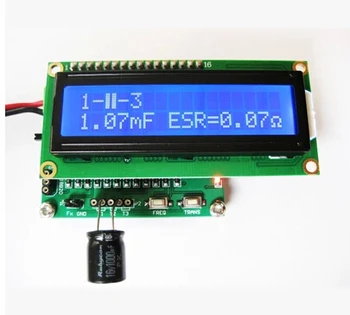 

Free Shipping! 1pc better than m328 new transistor tester frequency meter thermometer ESR inductance module sensor