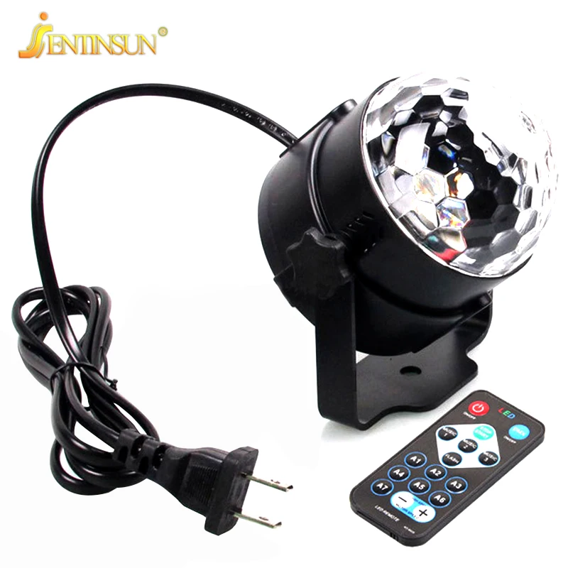 

Remote Control LED Crystal Magic Ball Lights RGB Stage Light Rotating Colorful led Desk Lamp Party Christmas Decoration for Home