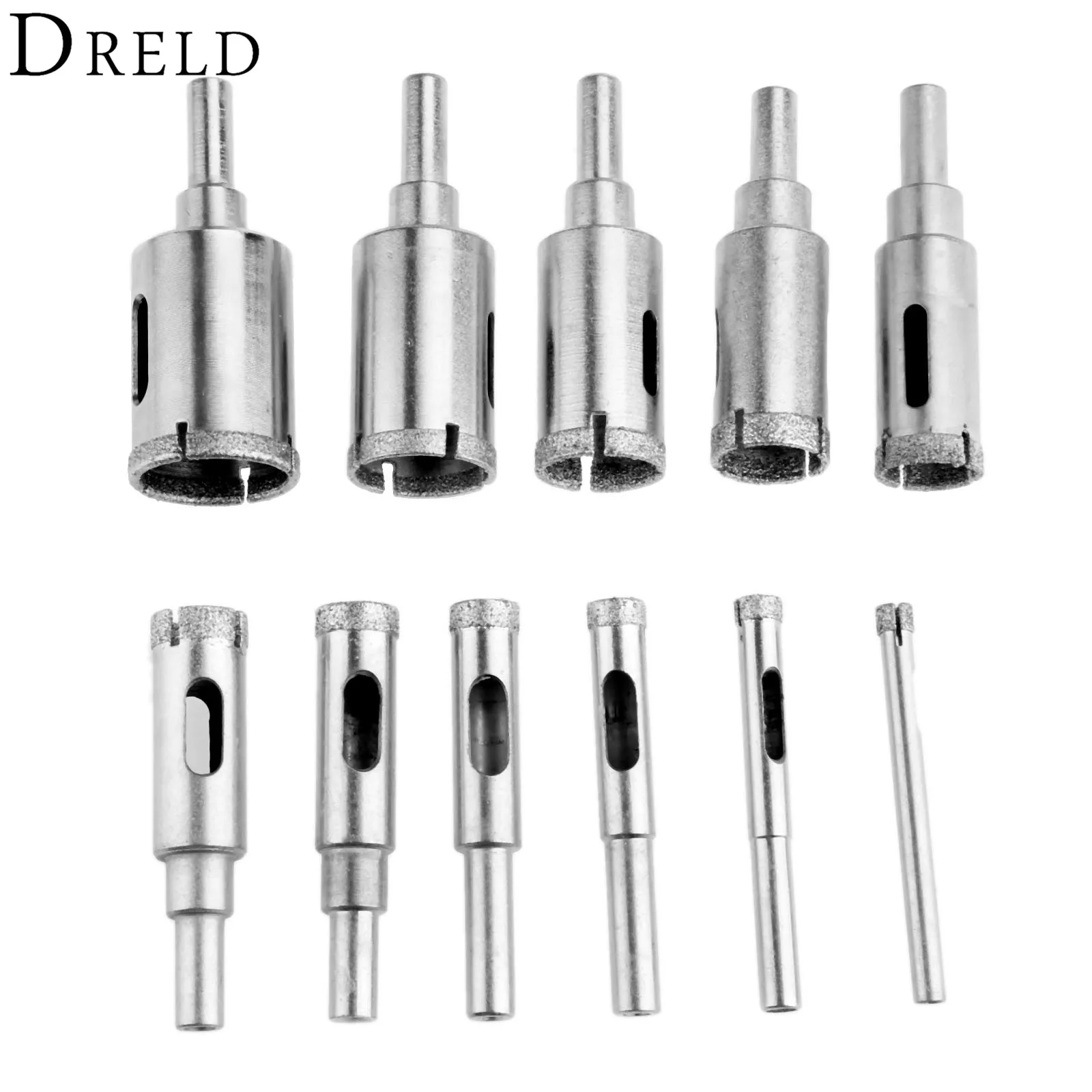 DRELD 6 28mm Diamond Coated Core Hole Saw Drill Bits Hole Drilling