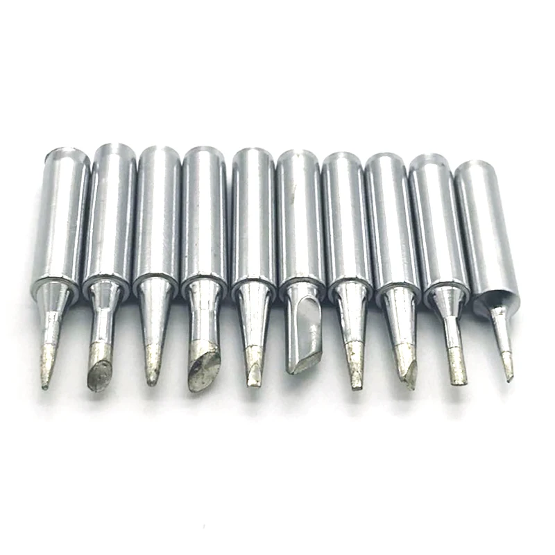 Oxygen-free Copper 15-piece Iron Soldering Tip Set 900M-T Outer 6mm Soldering