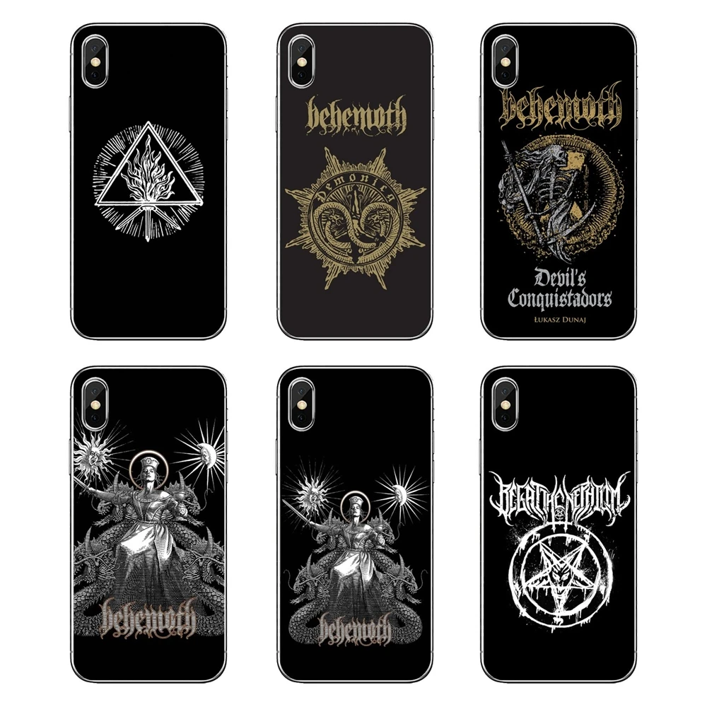 

Soft Transparent Shell Cover BEHEMOTH DEATH METAL BAND Logo For Huawei Honor 8 8C 8X 9 10 7A 7C Mate 10 20 Lite Pro P Smart Plus