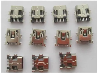 

WZSM NEW Micro mini USB jack Charging tail plug 5-pin Data interface for MP3 MP4
