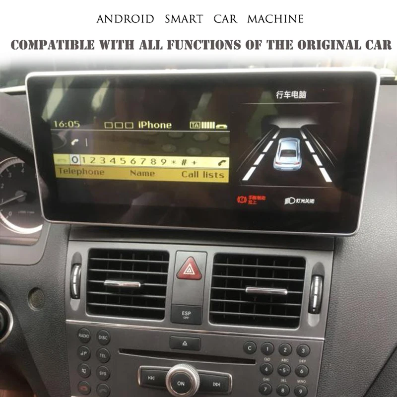 Clearance LiisLee Car Multimedia GPS Audio Radio For Mercedes Benz MB C Class W204 C200 C230 C350 2007~2011 Original Style Navigation NAVI 3