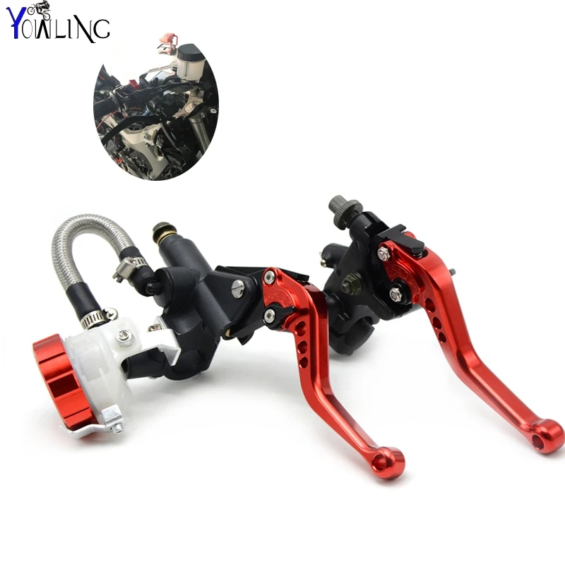 

Universal CNC Motorcycle Brake Clutch Pump Master Cylinder Lever Handle For Ducati Hypermotard 1100 796 821 939 EVO S SP STRADA