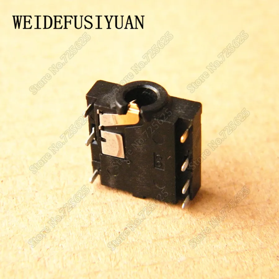 10pcs lot 3 5mm Audio Jack Port for Lenovo HP ASUS Dell Acer Samsung 7Pin Headphone Microphone Socket Connector