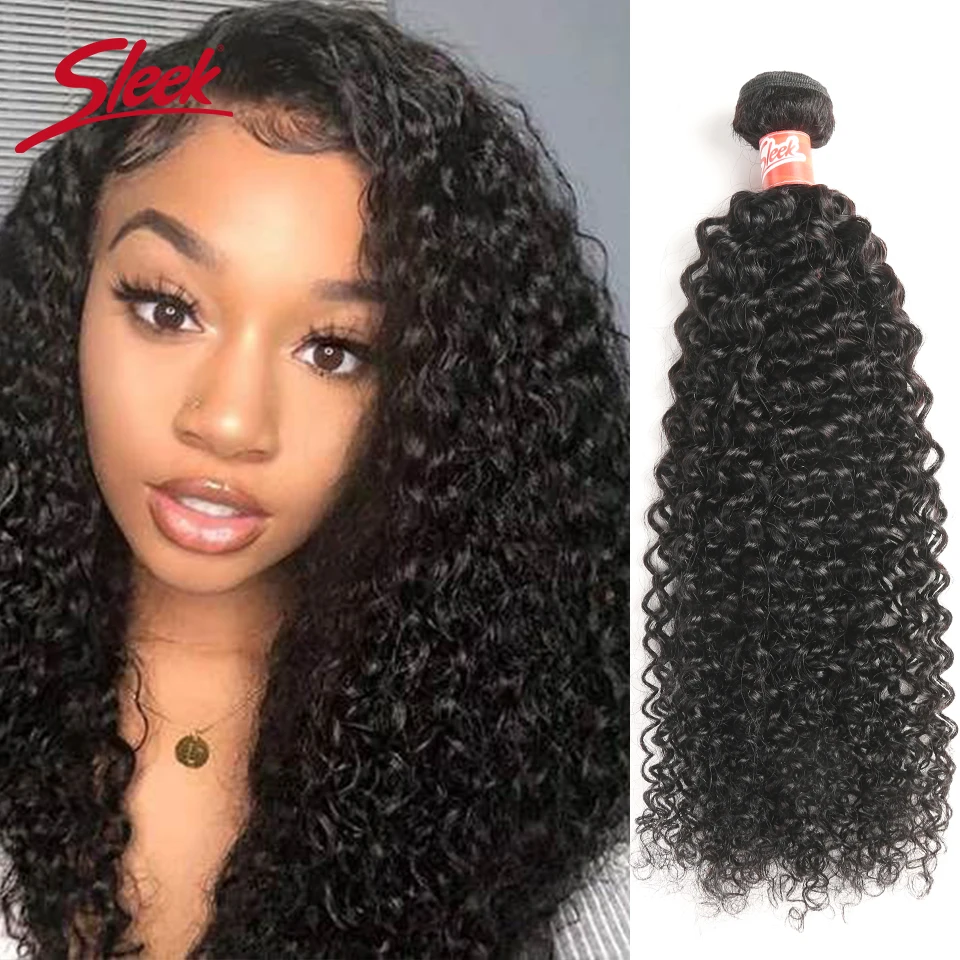 Sleek Indian Kinky Curly 100 Human Hair Weave Bundles 10 30 Inches 4 Bundles Hair Extensions 