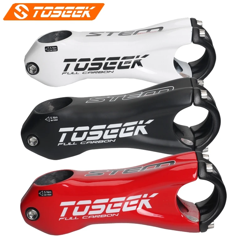 TOSEEK الكربون الجذعية المقود القطر 31.8 مللي متر 10 درجة 80/90/100/110 مللي متر الطريق الدراجة دراجة جبلية أجزاء 132g TOSEEK الكربون الجذعية المقود القطر 31.8 مللي متر 10 درجة 80/90/100/110 مللي متر الطريق الدراجة دراجة جبلية أجزاء 132g