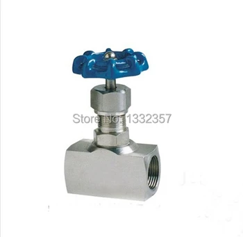 

FREE SHIPPING Stainless Steel 304 Needle Valve Female Thread 3/8" BSPP Thread