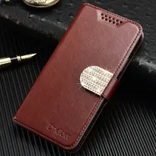 Dneilacc de negocios Cartera de cuero Flip caso para Meizu U10 U20 cubierta de la bolsa del teléfono