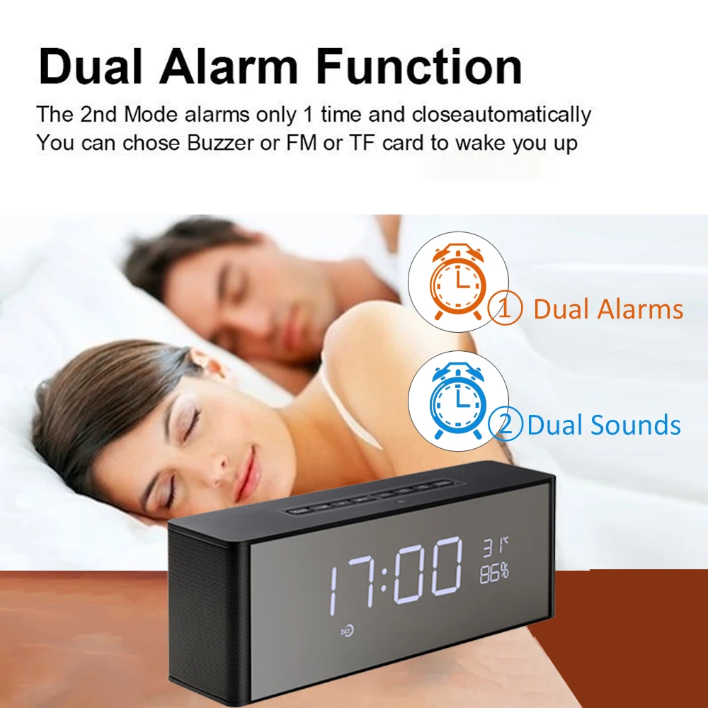  Abuzhen Bluetooth Speaker Receiver Super Bass Portable Enceinte Wireless Speaker for Phone Computer