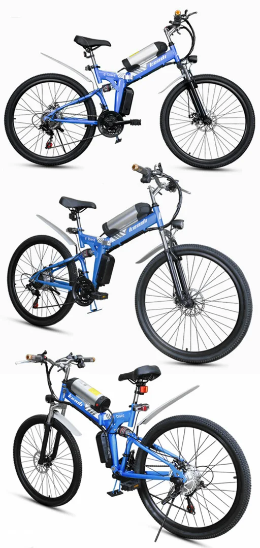 Best NORWICH 26inch 36V 250W Multi-function Electric Bike MAX 40KM/H 4