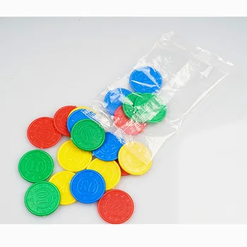 

10/20/50/100 Value Coins 32 pcs/set Poker Chips Plastic Round hips