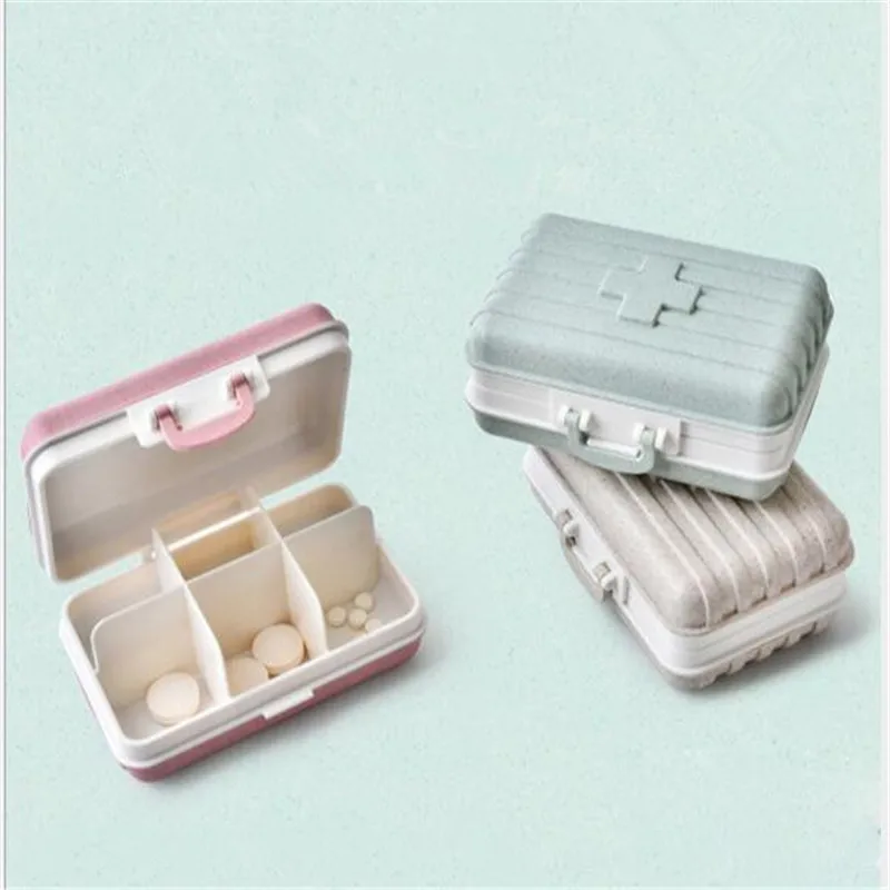 

Weekly Pill Cases Medicine Storage for 7 Days Tablet Sorter Dispense Box first aid kit Container Daily Pills Case Organizer