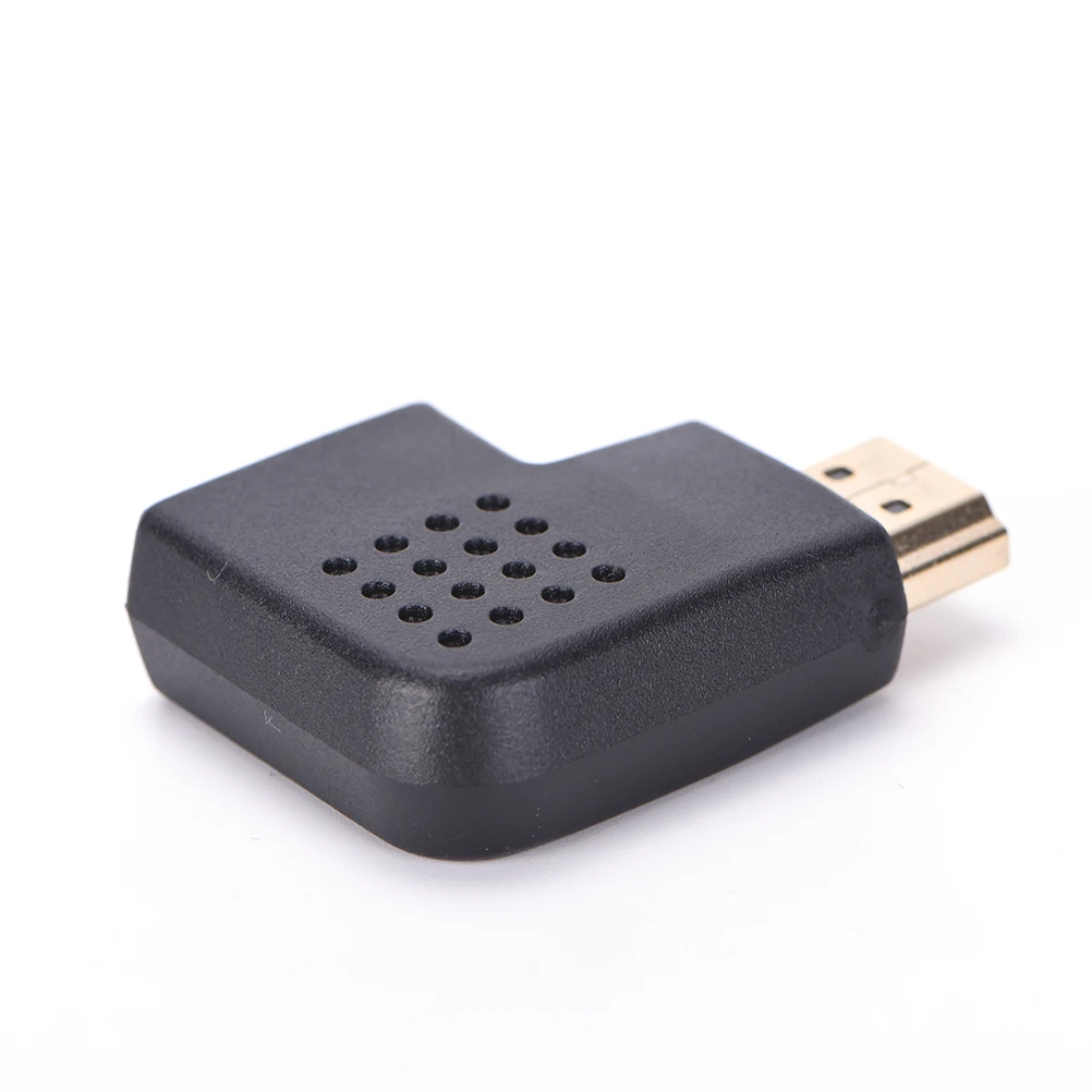 Новый 1080P левый угол 90 градусов папа к женскому HDMI HDTV адаптер конвертер