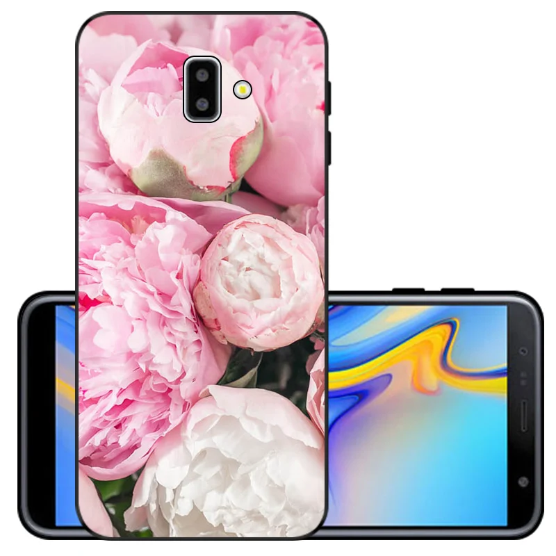 Чехол для Samsung Galaxy J6 Plus 2018 чехол с рисунком J 6 J6plus из ТПУ + J610 J610F силиконовый