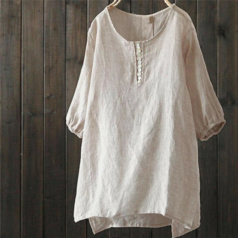 

Women Tunic Baggy Tops and Blouses Summer Casual Short Sleeve Crew Neck Shirt Ladies Tee Plus Size Loose Clothes 2019 S-5XL
