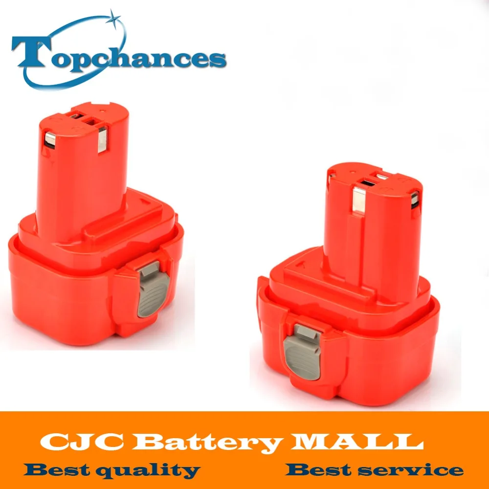 Высокое качество 2 шт 9 6 в 2000 мАч батарея для Makita 9120 9122 193977-7 638344-4-2 вольт дрель