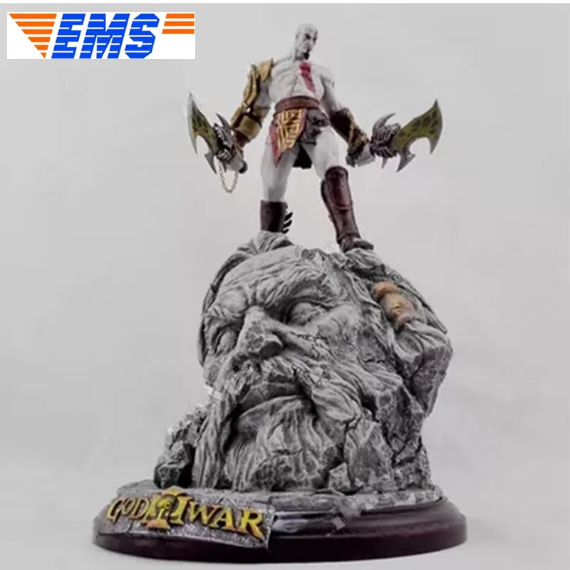 Статуя God of War III Kratos полноразмерный портрет GK смола фигурка Коллекционная модель игрушки Q366