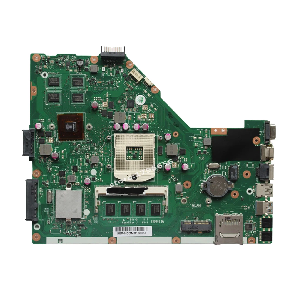  X55VD Laptop motherboard GT610M 4GB RAM REV2.1/2.2 for ASUS X55V X55VD Test mainboard X55VD motherb