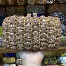 Золото/серебро/Серый Кристалл Сумка женская красная алмазы Свадебный клатч бумажник дамы Для женщин вечер день клатчи вечерние сумки хорошее качество