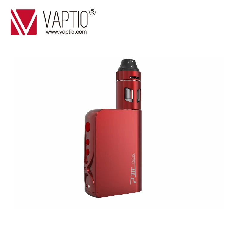Электронная сигарета Vaptio P3 Vape kit 3000 мАч встроенный VW/TC мод батарея 100 Вт испаритель