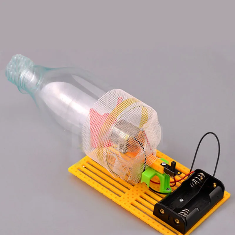 DIY Vacuum Cleaner Assembled Puzzles Scientific Experiment Educational Toy SS6 