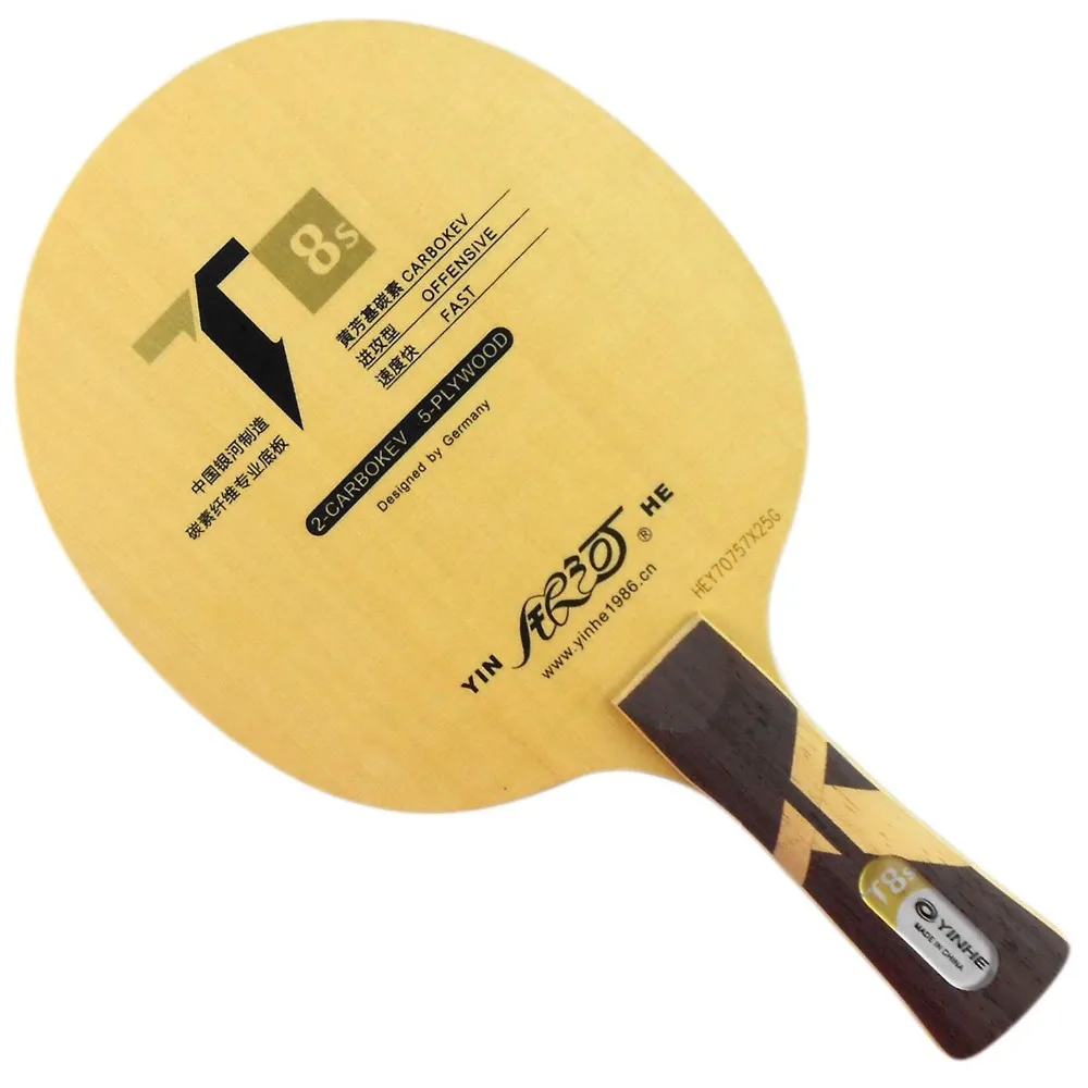 Comprar Galaxy YINHE T8s (CARBOKEV, actualización de T 8) cuchilla de tenis de mesa para raqueta de ping pong
