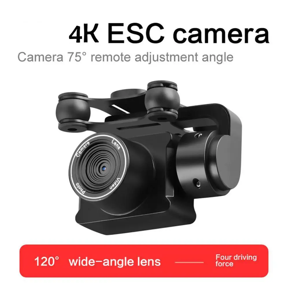 Улучшенный Квадрокоптер S32T fpv с 4K камерой ESC HD 20 МП регулируемая камера селфи Дрон