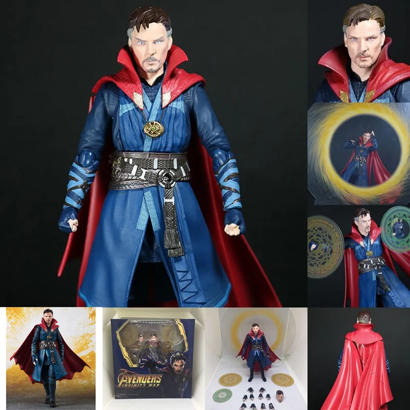 

New arrival SHFiguarts Avengers Infinity 3 War Doctor Strange PVC Action Figure Collection Model Toy Doll