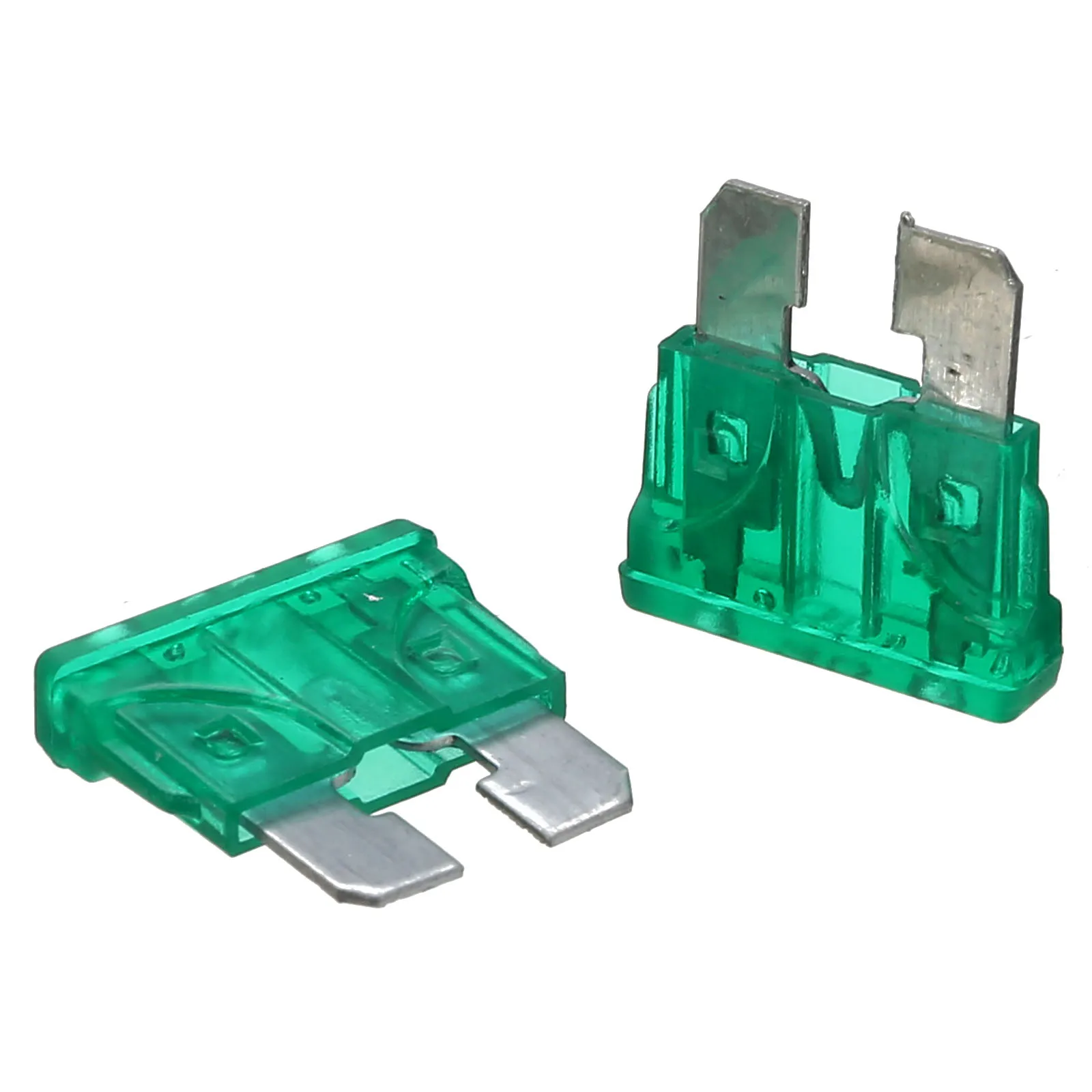 Treyues High Quality 10pcs 30A Color Coded Standard ATO/ATC Blade Fuse For Auto Car Truck