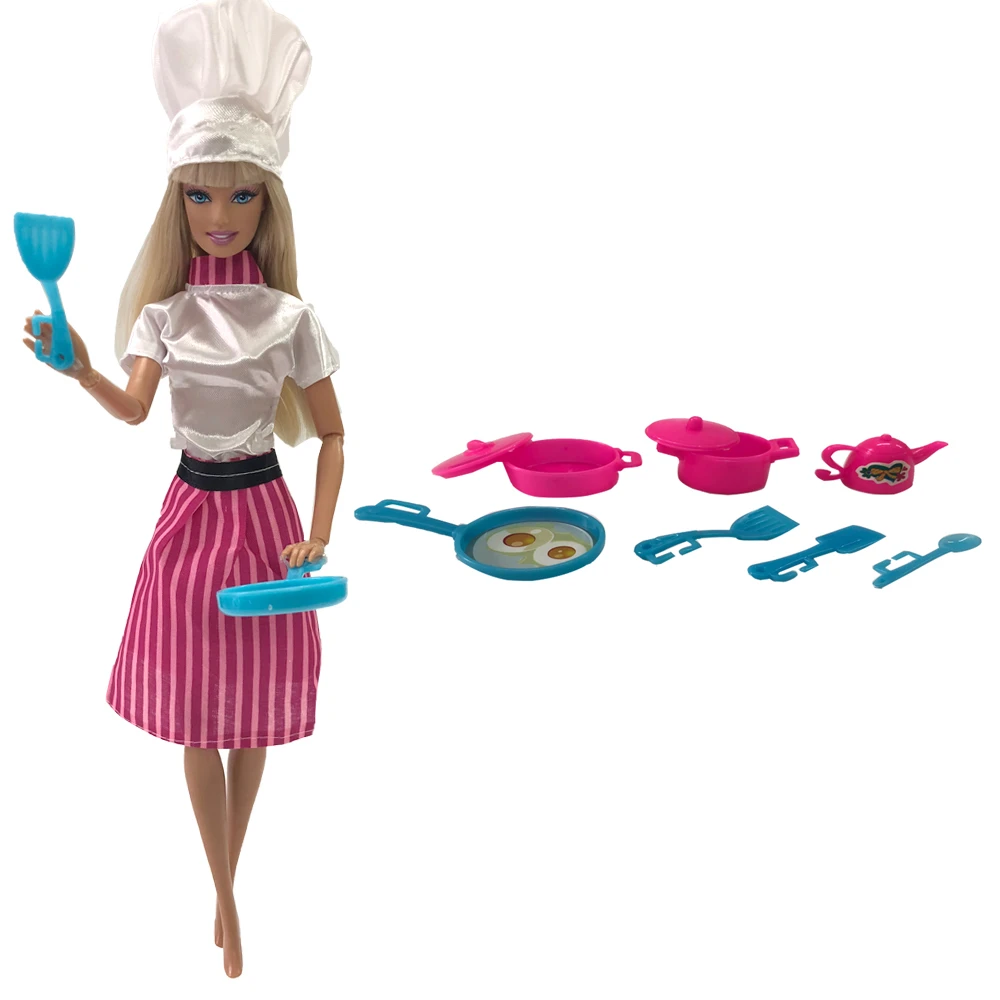 barbie doll cooking house