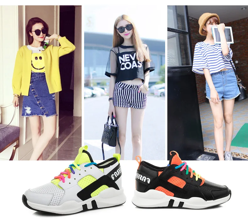 Популярная Летняя обувь; женская обувь для бега; сетчатая Женская дышащая прогулочная обувь; легкие два цвета;