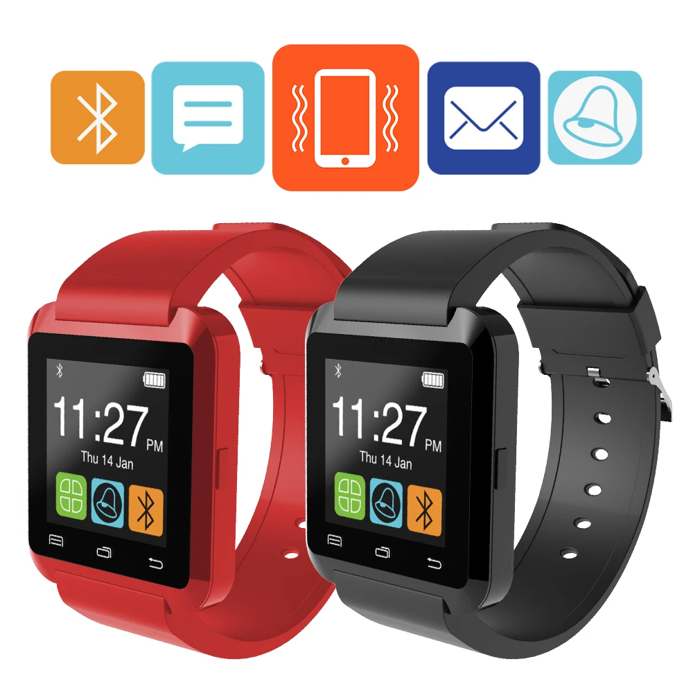 ET U8 Bluetooth font b Smart b font Touch font b Watch b font Pedometer wireless