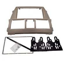 2 Din фасция подходит для Toyota Vios 2008 belta Yaris Sedan Радио DVD стерео панель приборная панель монтажная Установка отделка комплект рамка