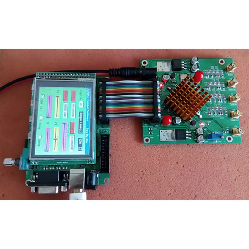 AD9854 DDS модуль генератора сигналов STM32TFT сенсорный экран контроль частоты Поворотный энкодер