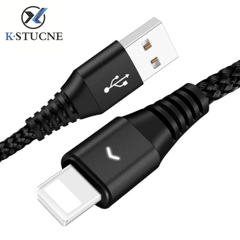 

USB Cable For iPhone X 8 7 Plus Fast Charging Cable Mobile Phone USB Data Cable For iPhone 5 6 6s iPad USB Charger Cable