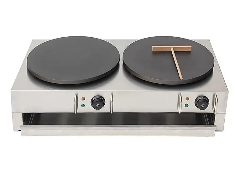 

Double Commercial Crepe Maker Machine /Electric Pancake Maker Machine/ pancakes and crepe machine s's