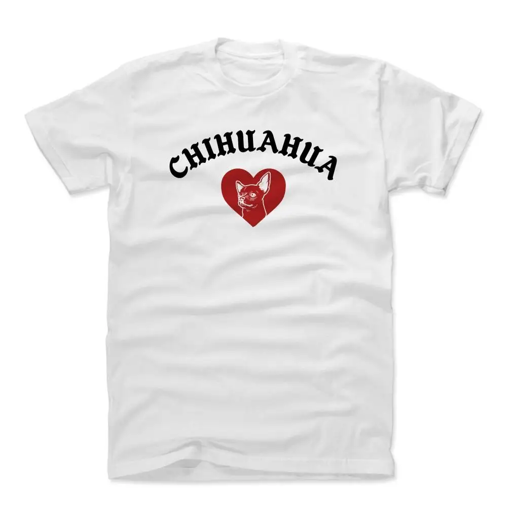 

Summer funny print men tshirt women Love Chihuahuas