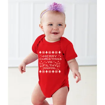 

Cyjmydch Newborn Baby Kids Christmas Santa Claus Baby Girl Bodysuits Jumpsuits New Born Infant-Clothing Cute Toddler