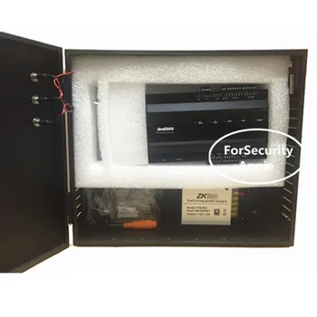 

ZK Inbio160 Door Access control Kit Fingerprint and RFID Reader Access Control Board System With Power Supply Box