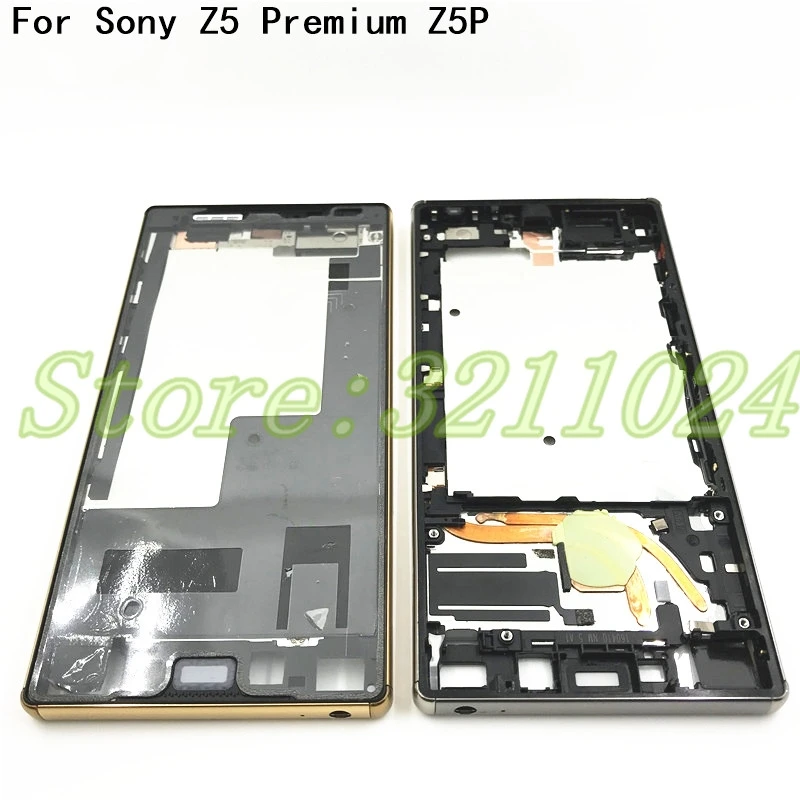 Новый Средний Корпус рамка Шасси для Sony Xperia Z5 Премиум Z5P E6853 E6833 E6883 передняя +