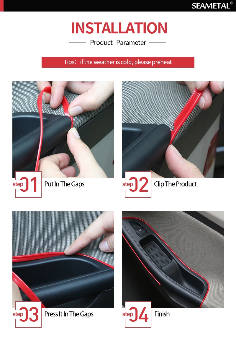 6car-interior-decoration-trim-strip