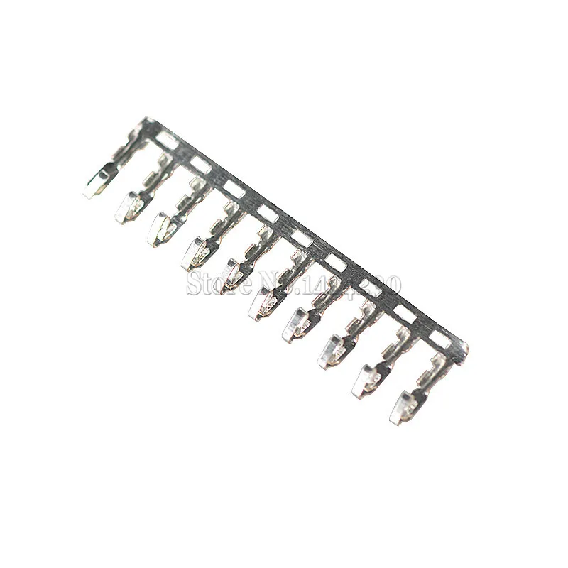 100 шт(соединители | dupont) 2,54 мм штырьки длинные Dupont головка Рид/штекер, перемычка провода кабель