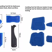 1 комплект в том числе 4 шт силиконовый герметик инструмент для отделки и 4 шт набор инструментов для катания силиконовый герметик скребок Инструмент для отделки